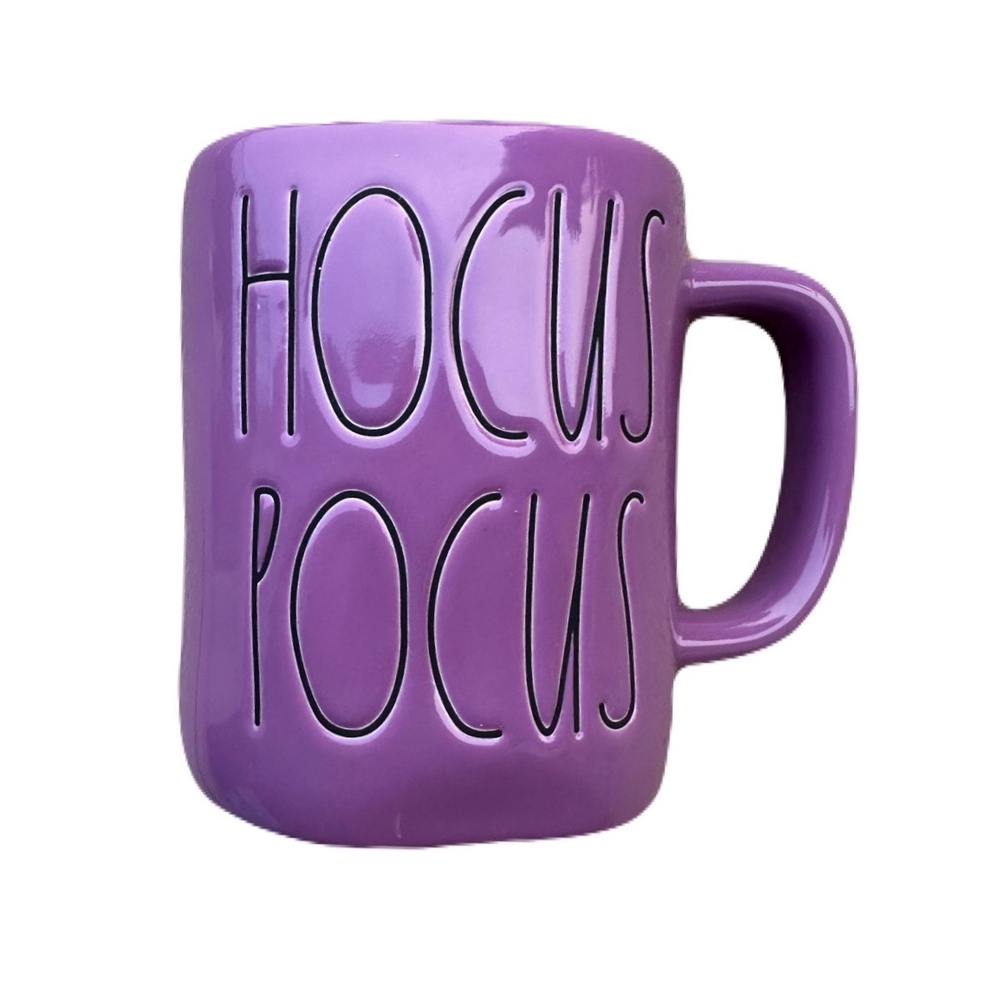 Rae Dunn Artisan Collection Ceramic Purple Hocus Pocus Mug